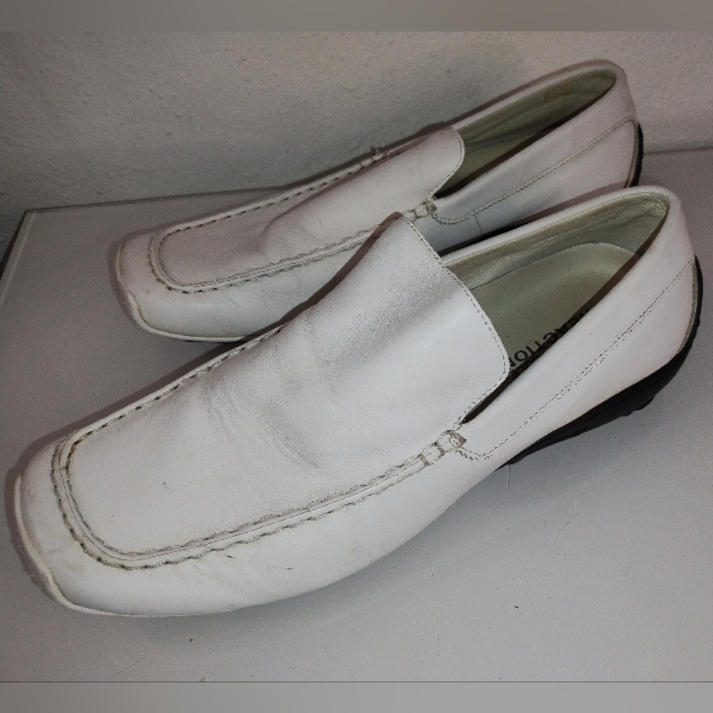 Kenneth Cole Reaction Driver Ed Square Toe Driving Loafer Men's US Size 10.5